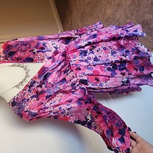 New With Tags Zara Floral Dress L